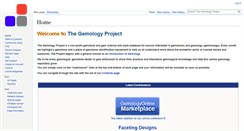 Desktop Screenshot of gemologyproject.com