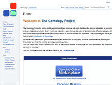 Tablet Screenshot of gemologyproject.com